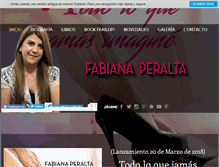 Tablet Screenshot of fabianaperalta.com